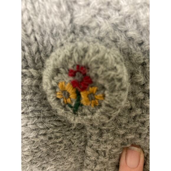 Anthropologie Charlie & Robin Wool Alpaca Blend Sweater Sz M - Picture 5 of 10